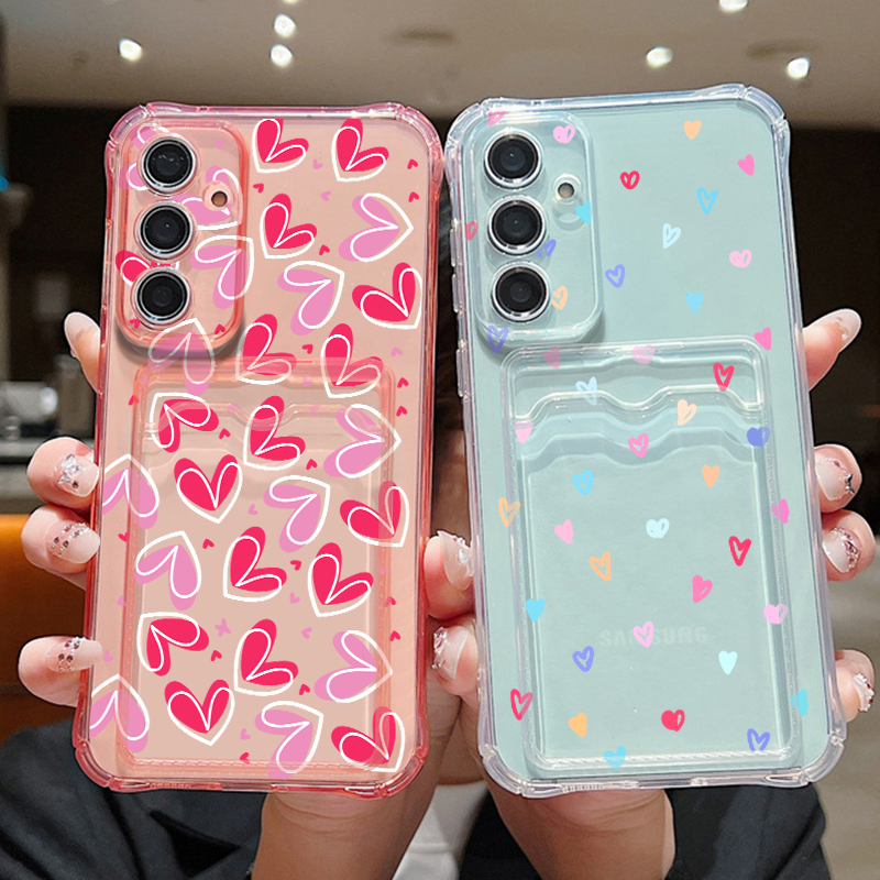 Phone Cases Galaxy A16 5G - Card Slot Phone Case For Samsung