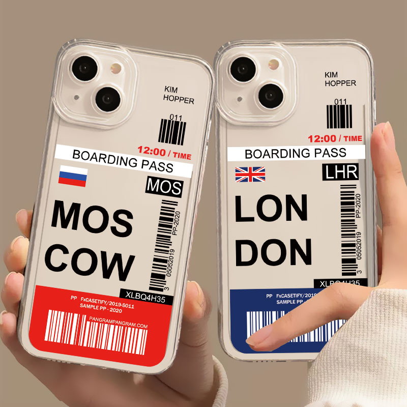 World City Travel Ticket New Y - Phone Cases London 评论和价格