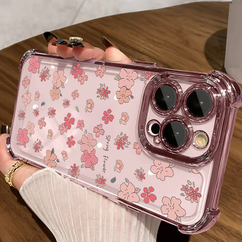 Cute Little Pink Floral Daisy  - Phone Cases Xiaomi 15 评论和价格
