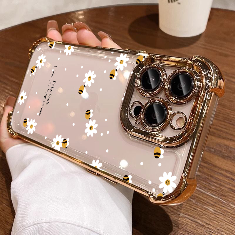 Cute Little Pink Floral Daisy  - Phone Cases Xiaomi 15 评论和价格
