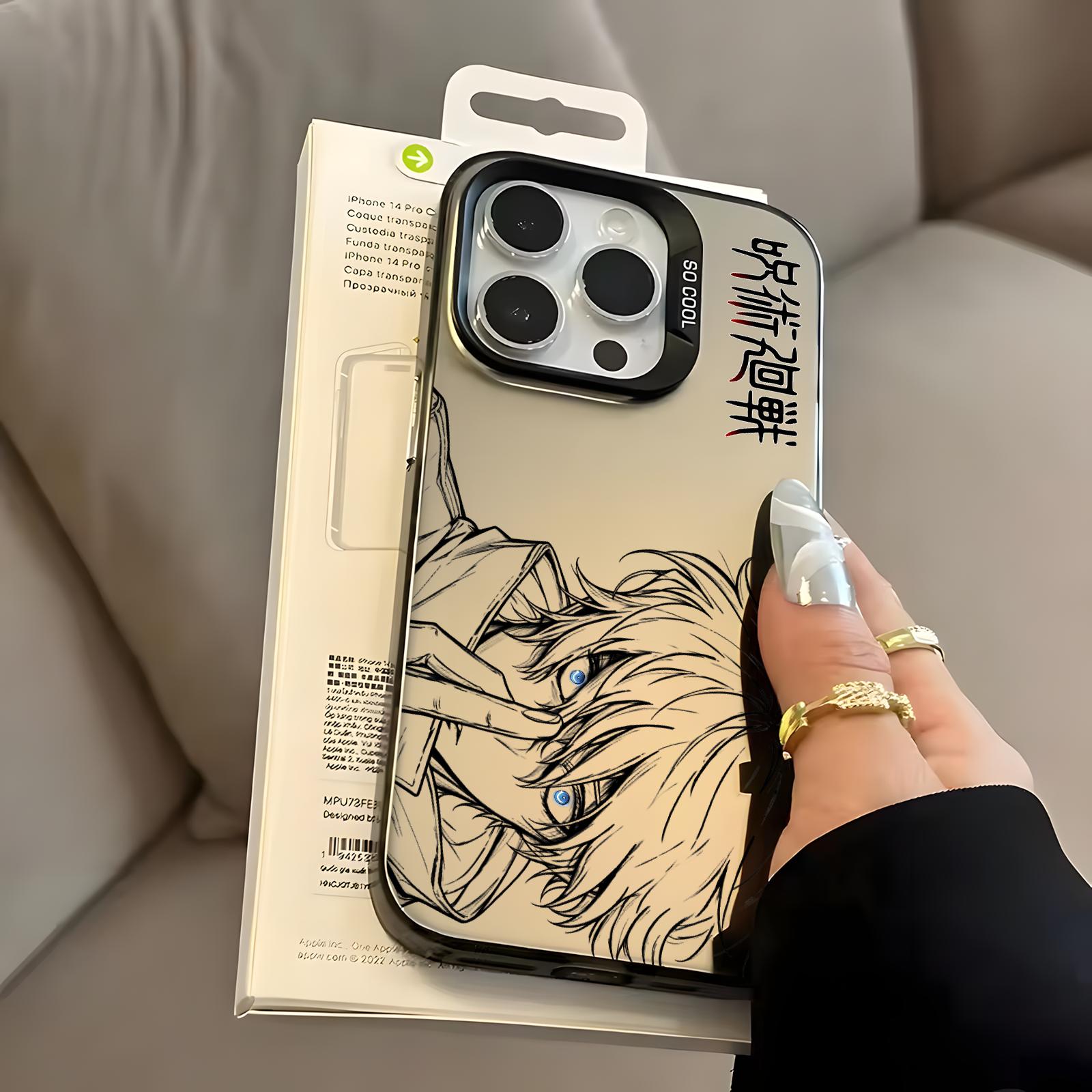 Silver IMD Phone Case for iPho - Phone Cases Jujutsu Kaisen 评论和价格