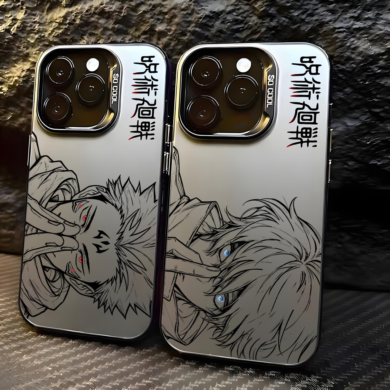 Silver IMD Phone Case for iPho - Phone Cases Jujutsu Kaisen 评论和价格