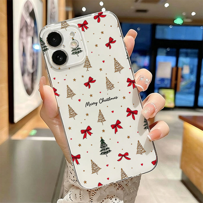 Red Bow Christmas Clear Shockp - Phone Cases Xr Iphone 评论和价格
