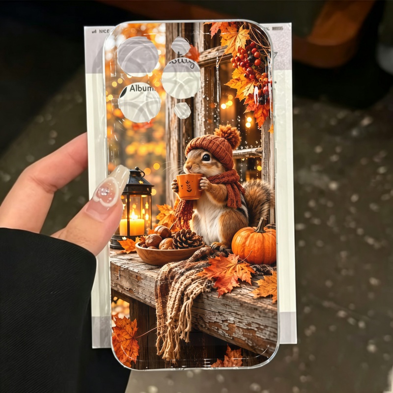 Cartoon Animal Squirrel Silico - Phone Cases Iphone 13 评论和价格