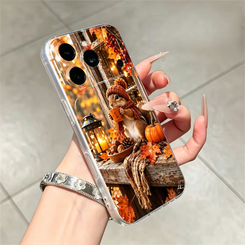 Cartoon Animal Squirrel Silico - Phone Cases Iphone 13 评论和价格