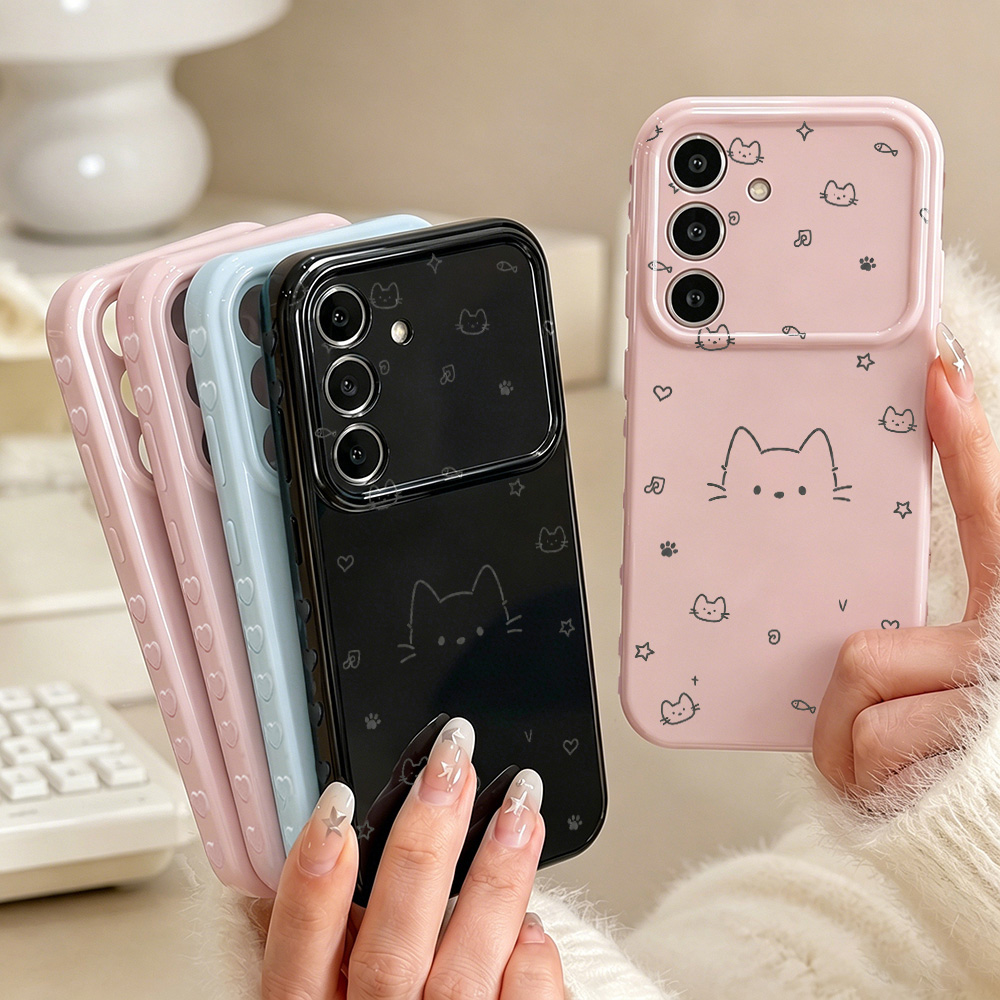 Cute Cat Phone Case For Samsun - Phone Cases Galaxy A16 5G 评论和价格
