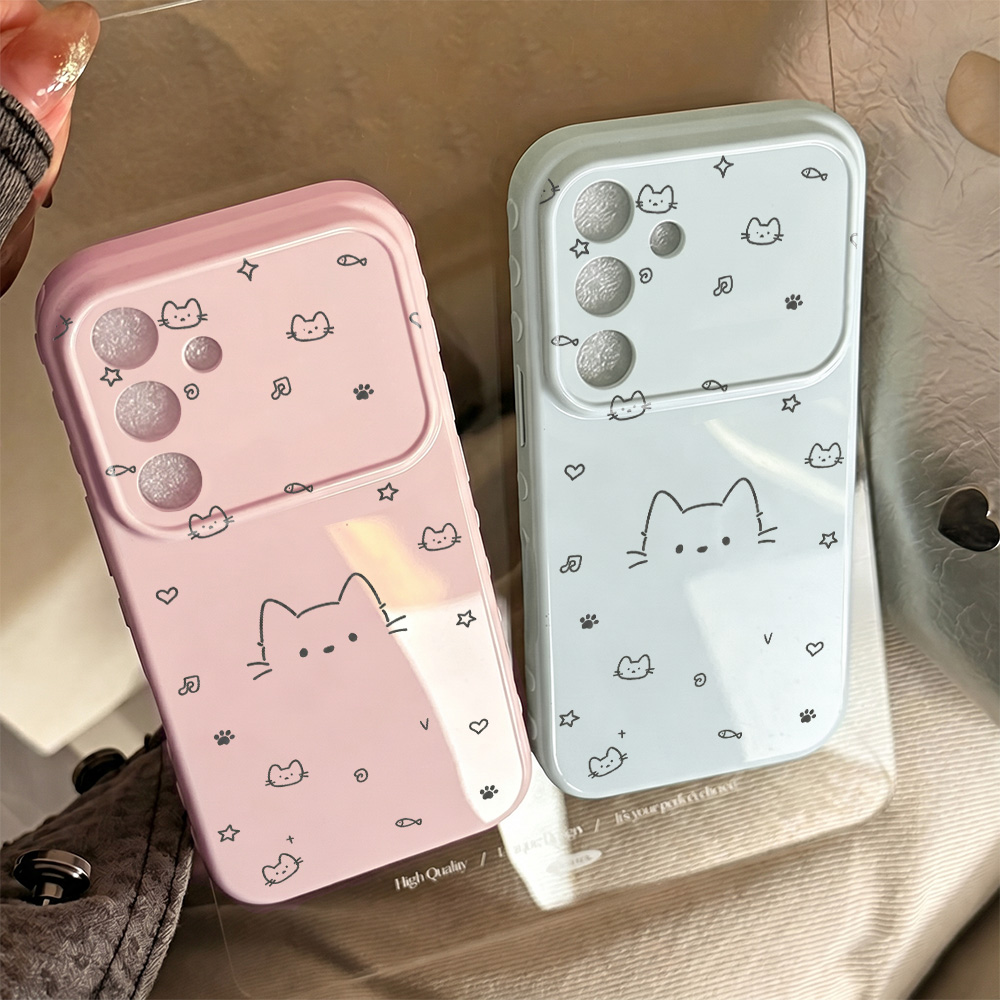 Cute Cat Phone Case For Samsun - Phone Cases Galaxy A16 5G 评论和价格