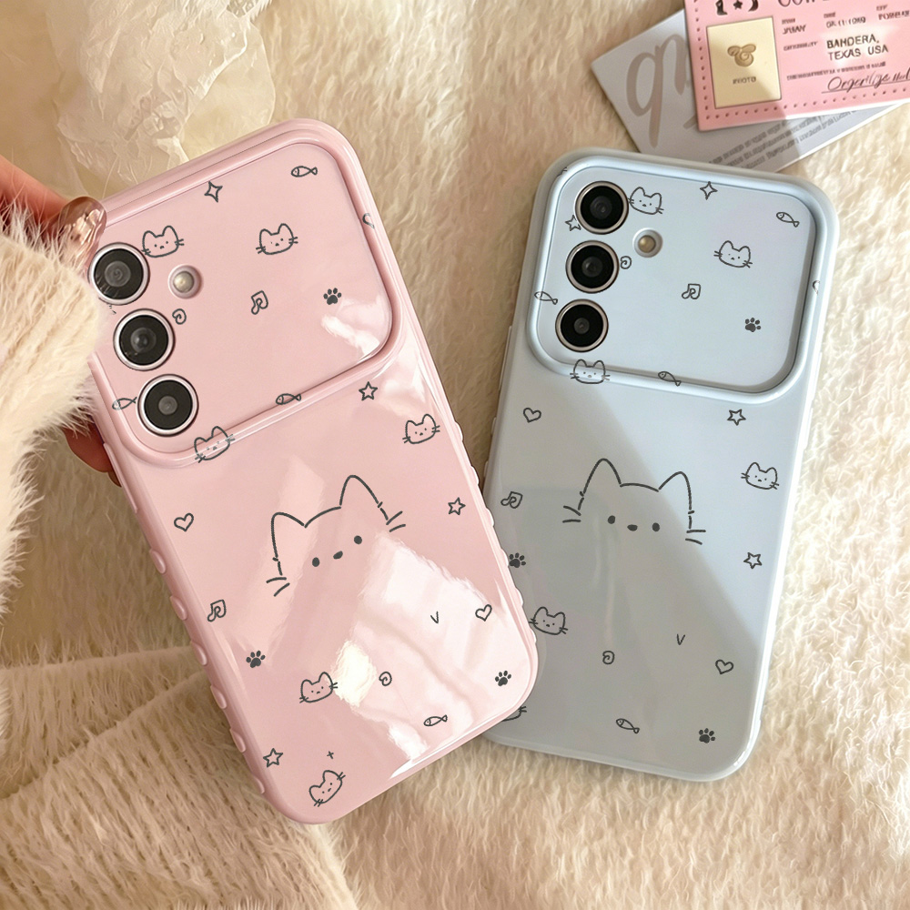 Cute Cat Phone Case For Samsun - Phone Cases Galaxy A16 5G 评论和价格